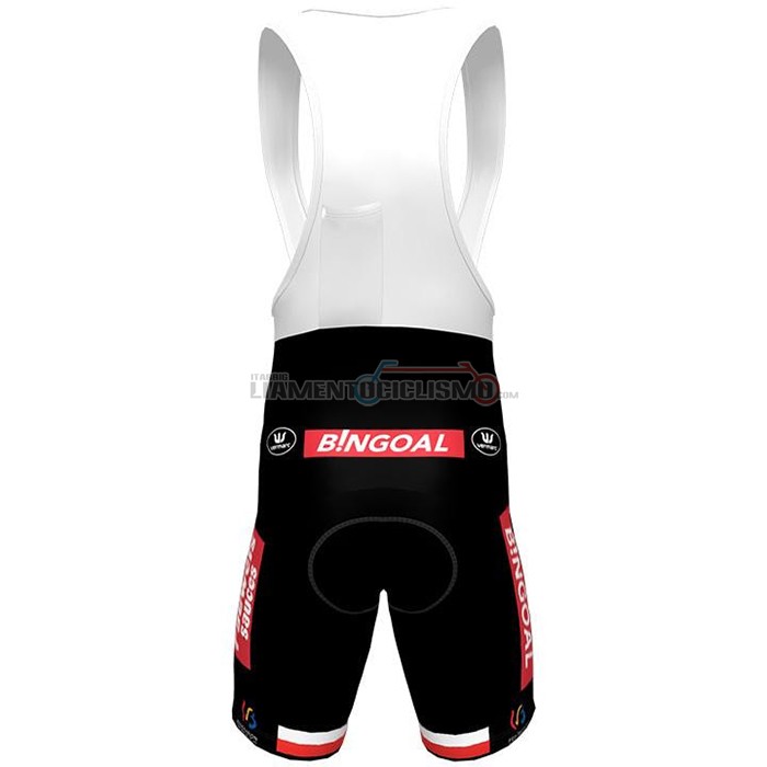 Abbigliamento Ciclismo Wallonie Bruxelles Manica Corta 2021 Bianco